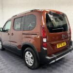 Disabled Accessible Peugeot Rifter in Bronze. It has 5 seats or 3 seats plus wheelchair passenger. This vehicle is for sale at Michael Harraway Cars in Weston super Mare. SF70 JUC 1