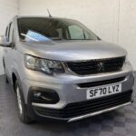 A Peugeot Rifter with Disabled Accessible. Finish in Bronze. Displayed for sale at Michael Harraway Cars who are located in Weston super Mare. SF70 LYZ 17
