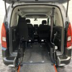 A Peugeot Rifter with Disabled Accessible. Finish in Bronze. Displayed for sale at Michael Harraway Cars who are located in Weston super Mare. SF70 LYZ 7