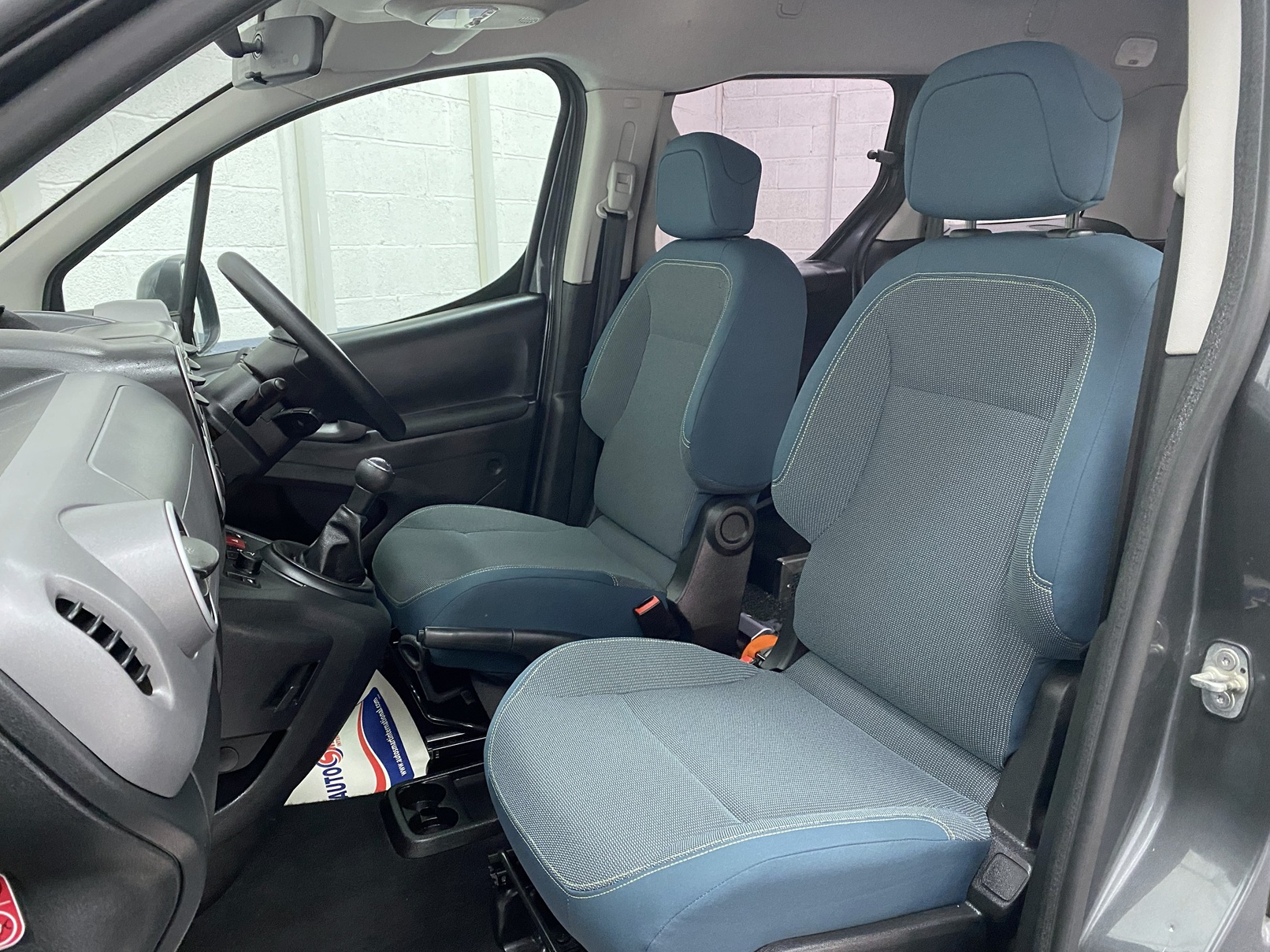 Front seats of a 2018 Citroen Berlingo WAV Vehicle NK68 AYF 18