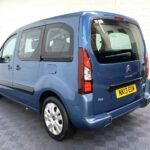 Blue Citroen Berlingo wheelchair accessible vehicle that is for sale at Michael harraway Cars. NK13 EUW 1