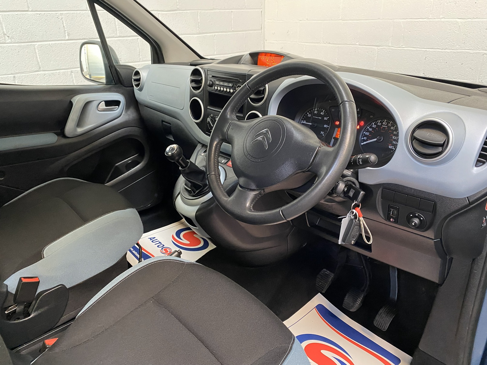 Blue Citroen Berlingo wheelchair accessible vehicle that is for sale at Michael harraway Cars. NK13 EUW 17