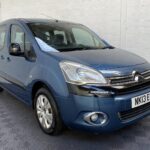 Blue Citroen Berlingo wheelchair accessible vehicle that is for sale at Michael harraway Cars. NK13 EUW 20