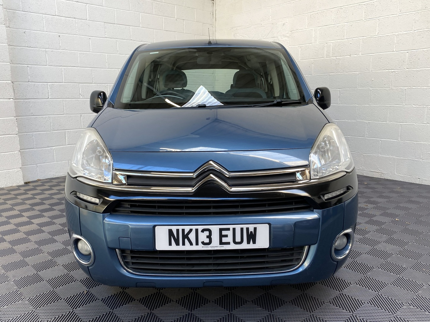 Blue Citroen Berlingo wheelchair accessible vehicle that is for sale at Michael harraway Cars. NK13 EUW 22