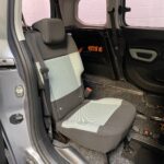 Citroen Berlingo WAV wheelchair accessible vehicle for sale at Michael Harraway Cars, Weston-super-Mare, with three passenger seats, space for one wheelchair user, and a lightweight rear access ramp. NK70 AUA 16