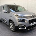 Citroen Berlingo WAV wheelchair accessible vehicle for sale at Michael Harraway Cars, Weston-super-Mare, with three passenger seats, space for one wheelchair user, and a lightweight rear access ramp. NK70 AUA 20