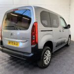 Citroen Berlingo WAV wheelchair accessible vehicle for sale at Michael Harraway Cars, Weston-super-Mare, with three passenger seats, space for one wheelchair user, and a lightweight rear access ramp. NK70 AUA 4