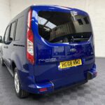 A Wheelchair Accessible Vehicle Ford Tourneo Connect Titanium. Finish in Metallic Blue. For Sae at Michael Harraway Cars in Weston super Mare HG68 MMO 1
