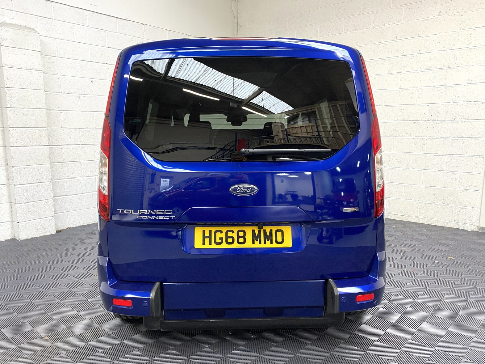 A Wheelchair Accessible Vehicle Ford Tourneo Connect Titanium. Finish in Metallic Blue. For Sae at Michael Harraway Cars in Weston super Mare HG68 MMO 2