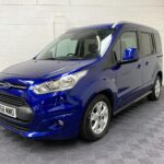 A Wheelchair Accessible Vehicle Ford Tourneo Connect Titanium. Finish in Metallic Blue. For Sae at Michael Harraway Cars in Weston super Mare HG68 MMO 27