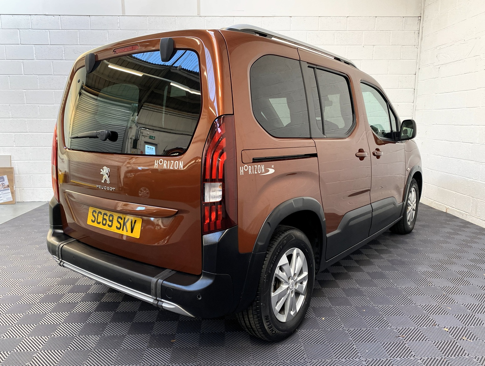 WAV For sale at Michael Harraway Cars. A Peugeot Rifter Auto Wheelchair Accessible vehicle. 8