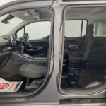Peugeot Rifter WAV wheelchair accessible vehicle for sale at Michael Harraway Cars, Weston-super-Mare, with three passenger seats, space for one wheelchair user, and a lightweight fold-flat rear access ramp. SF20 GNP19