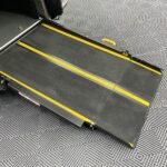 A silver Volkswagen Caddy Life wheelchair accessible vehicle WAV that is for sale at Michael Harraway Cars in Weston super Mare. HJ20 AXZ 10