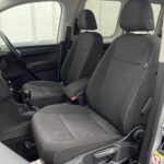 A silver Volkswagen Caddy Life wheelchair accessible vehicle WAV that is for sale at Michael Harraway Cars in Weston super Mare. HJ20 AXZ 20