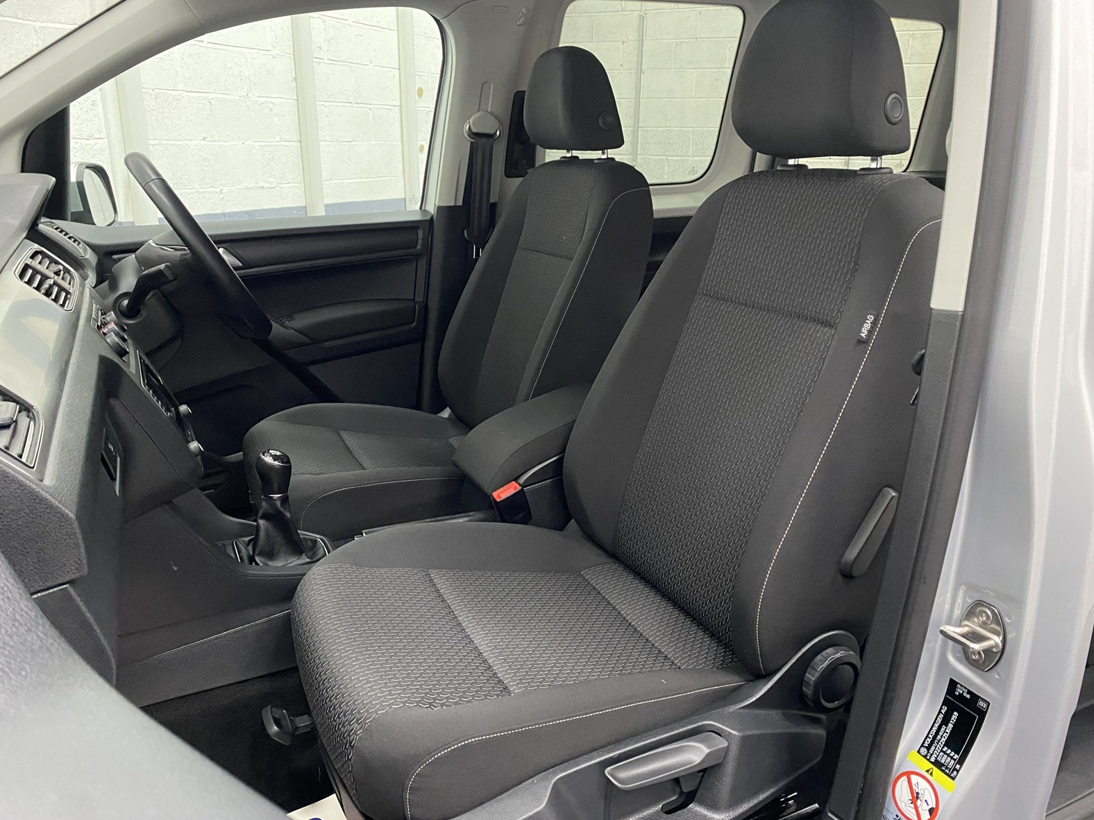 A silver Volkswagen Caddy Life wheelchair accessible vehicle WAV that is for sale at Michael Harraway Cars in Weston super Mare. HJ20 AXZ 20