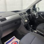 Dashboard in a Volkswagen Caddy Maxi Wheelchair accessible Vehicle YY68 LHF 1