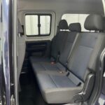 Rear seats in a Volkswagen Caddy Maxi Wheelchair accessible Vehicle YY68 LHF 3