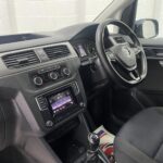 Dashboard in a Volkswagen Caddy Maxi Wheelchair accessible Vehicle YY68 LHF 2