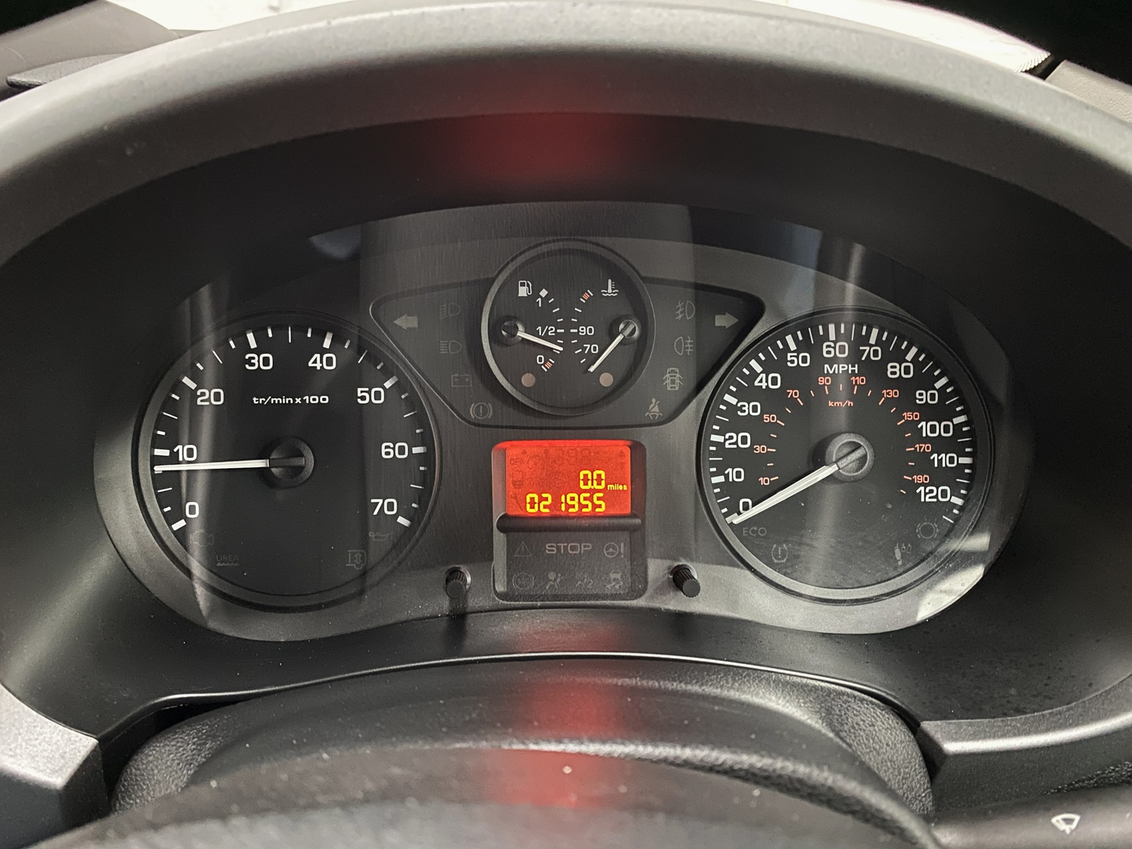 Citroen Berlingo - Speedo View. NK68 BEU