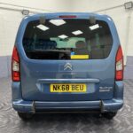 2018 Citroen Berlingo WAV Blue - rear view. NK68 BEU