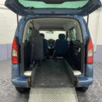Citroen Berlingo wheelchair accessible - interior wheelchair space. NK68 BEU