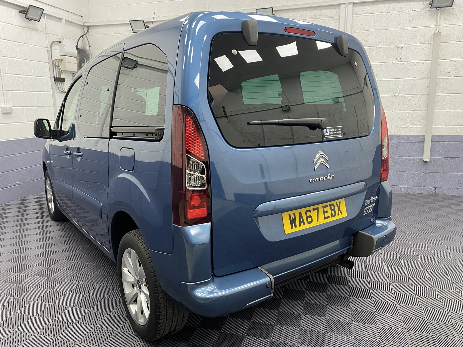 Wheelchair Accessible Citroen Berlingo WA67 EBX 2