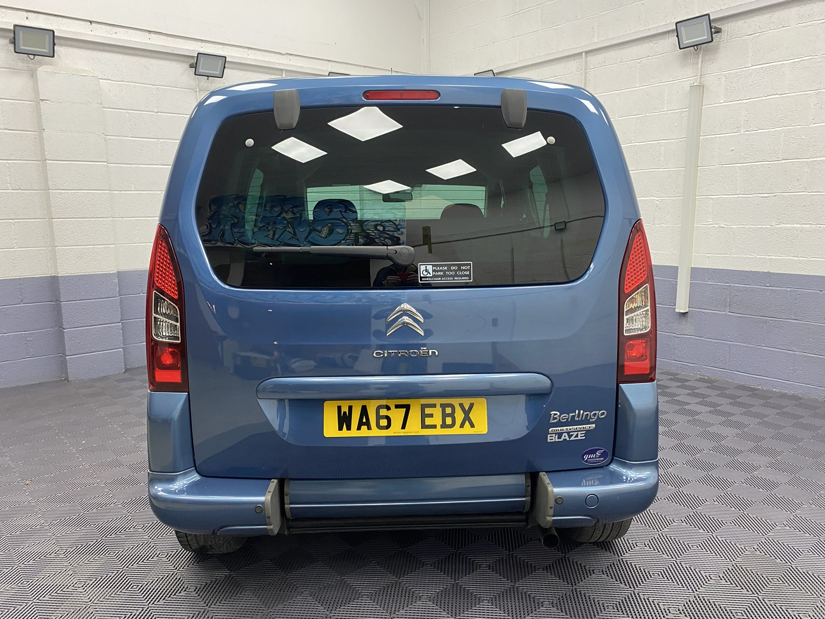 Wheelchair Accessible Citroen Berlingo WA67 EBX 3
