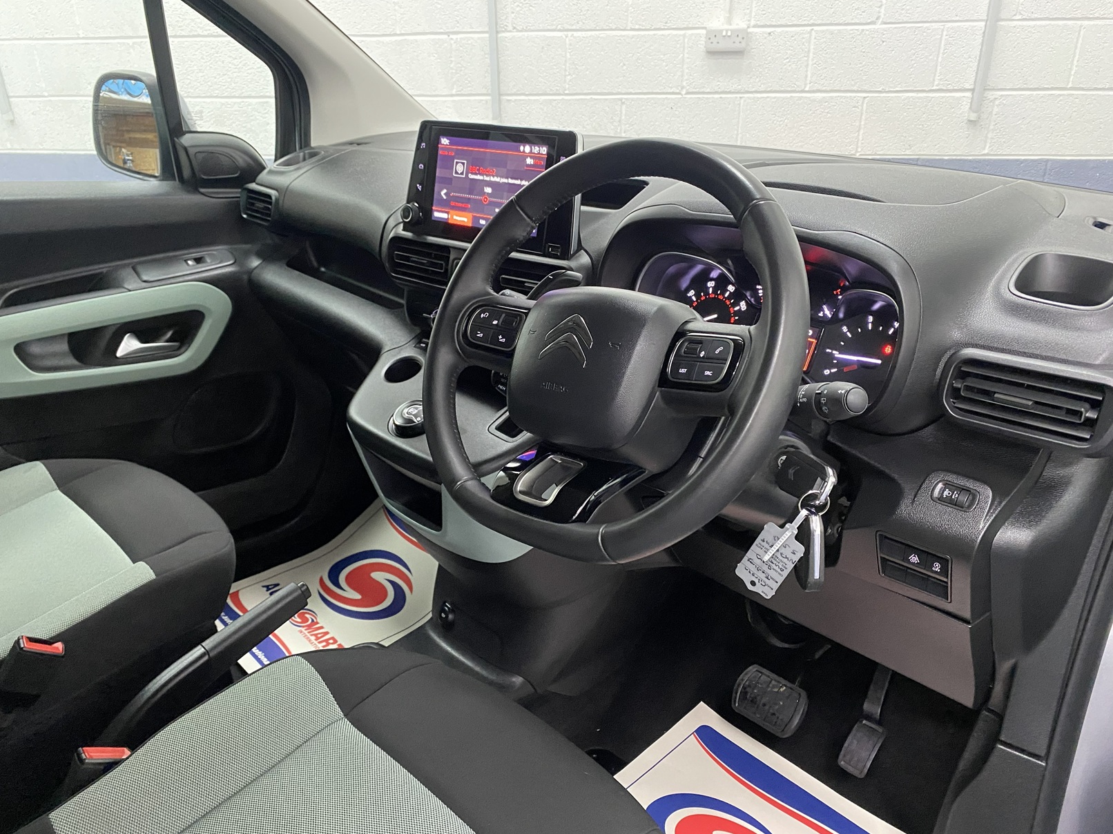 Accessible Citroen Berlingo XL in Michael Harraway Cars Showroom. NK70 FUP 15