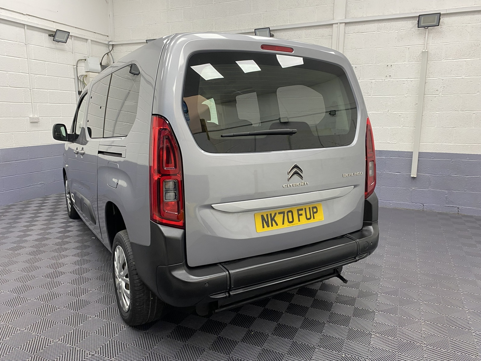 Automatic Wheelchair Accessible Citroen Berlingo XL in Michael Harraway Cars Showroom. NK70 FUP 2