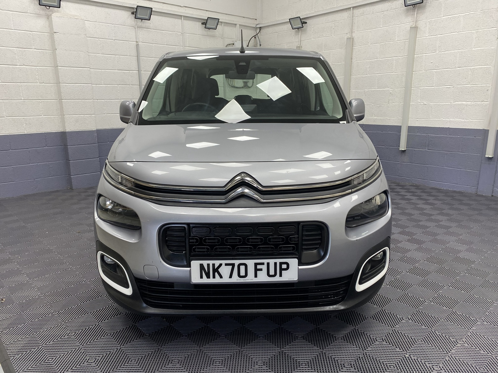 Accessible Citroen Berlingo XL in Michael Harraway Cars Showroom. NK70 FUP 21