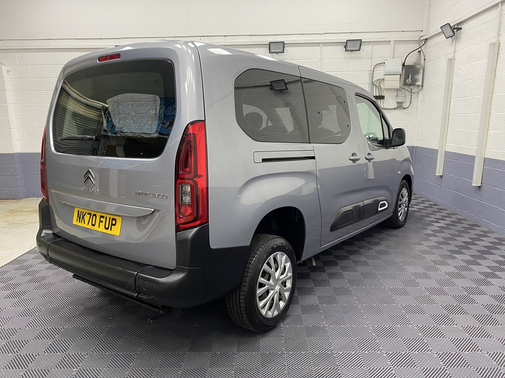 Accessible Citroen Berlingo XL in Michael Harraway Cars Showroom. NK70 FUP 4