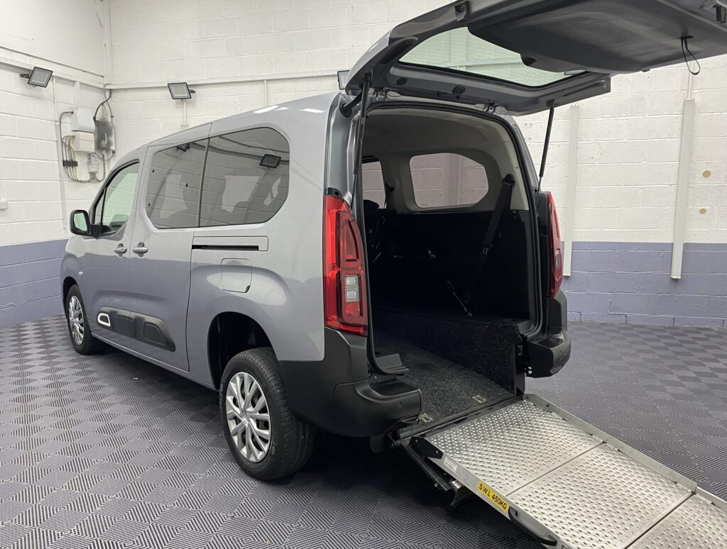 Accessible Citroen Berlingo XL in Michael Harraway Cars Showroom. NK70 FUP 8