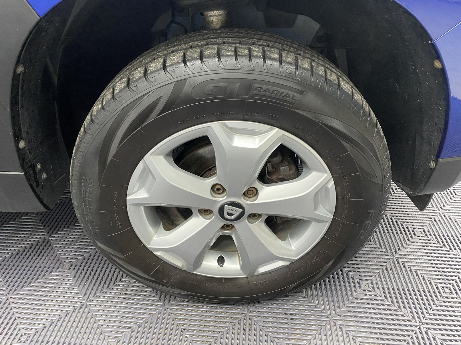 Metallic Blue Dacia Duster Comfort for sale at Michael Harraway Cars SL20 WXW 11