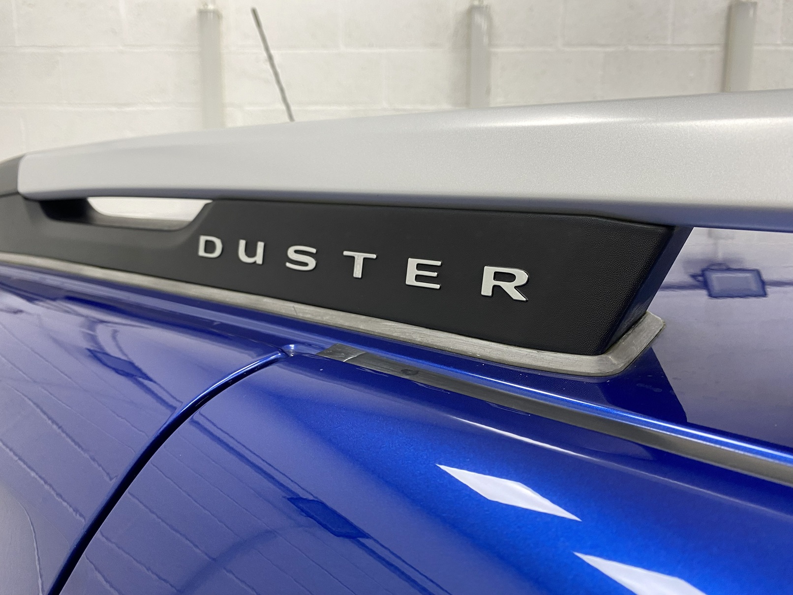 Metallic Blue Dacia Duster Comfort for sale at Michael Harraway Cars SL20 WXW 13