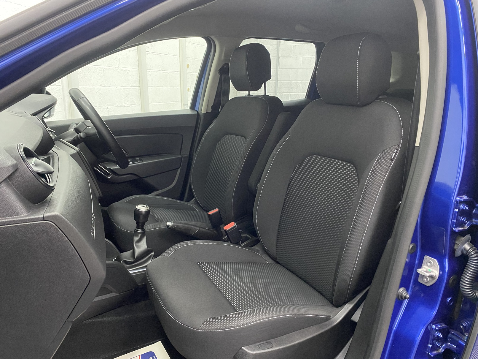 Metallic Blue Dacia Duster Comfort for sale at Michael Harraway Cars SL20 WXW 23