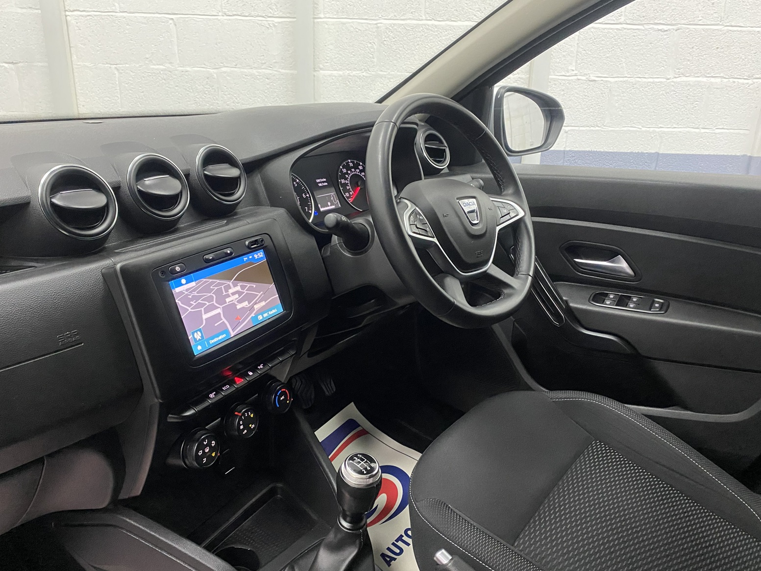 Metallic Blue Dacia Duster Comfort for sale at Michael Harraway Cars SL20 WXW 25