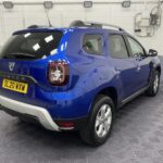Metallic Blue Dacia Duster Comfort for sale at Michael Harraway Cars SL20 WXW 4