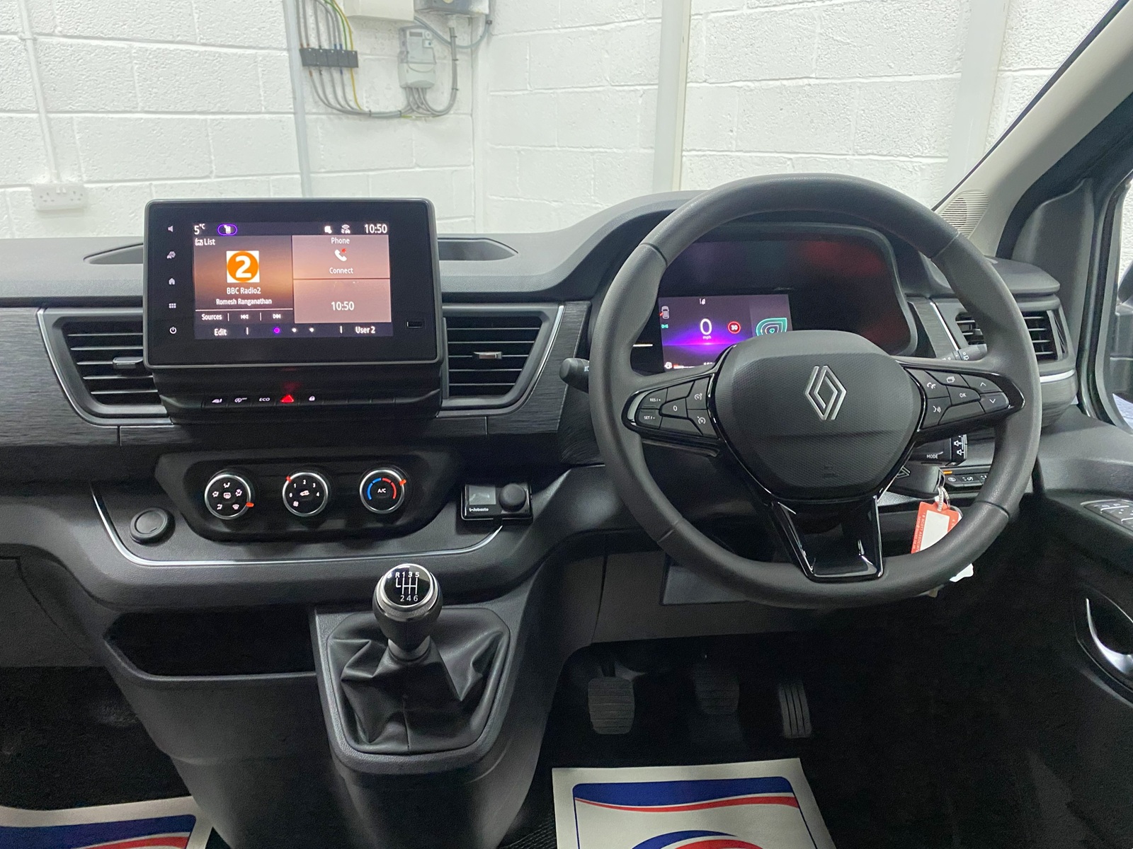 A black Renault Trafic Wheelchair Accessible Vehicle WAV that is for sale at Michael Harraway Cars in Weston super Mare. OU74 EFH 10