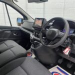 A black Renault Trafic Wheelchair Accessible Vehicle WAV that is for sale at Michael Harraway Cars in Weston super Mare. OU74 EFH 11