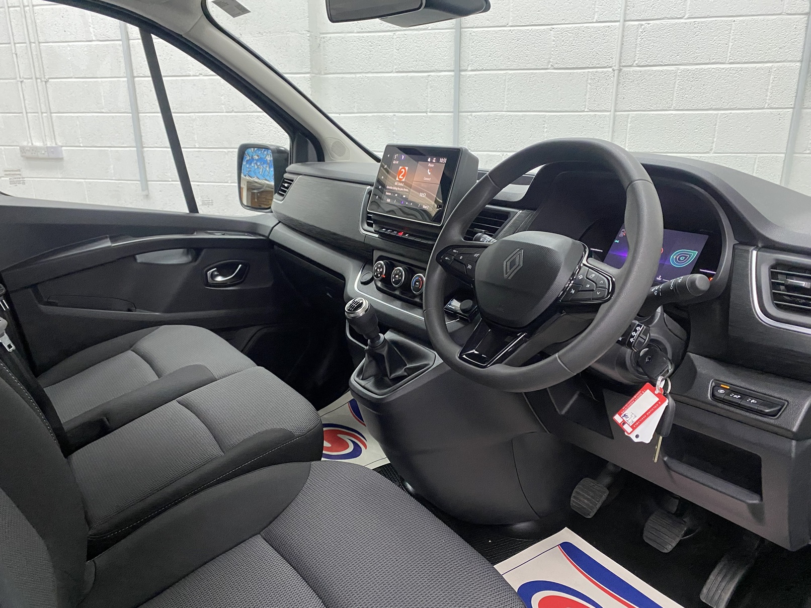 A black Renault Trafic Wheelchair Accessible Vehicle WAV that is for sale at Michael Harraway Cars in Weston super Mare. OU74 EFH 11