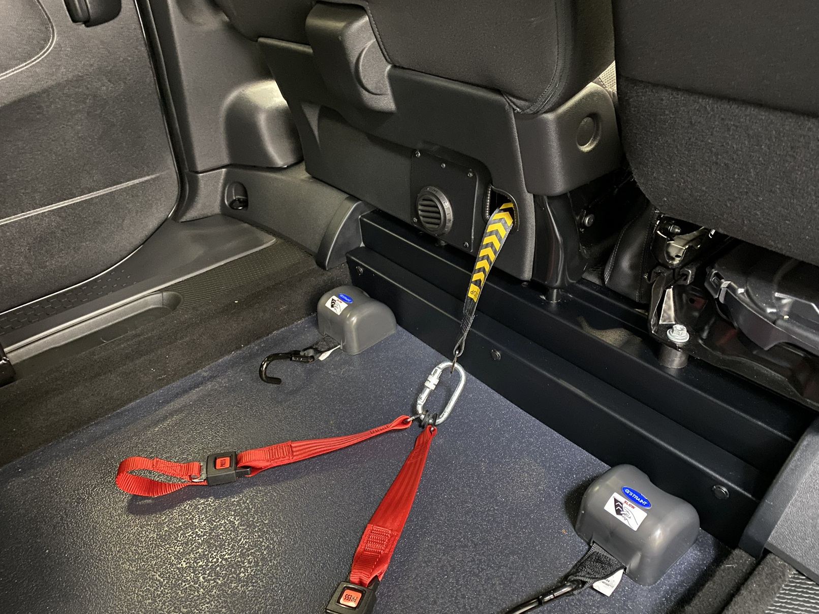 A black Renault Trafic Wheelchair Accessible Vehicle WAV that is for sale at Michael Harraway Cars in Weston super Mare. OU74 EFH 20