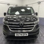 A black Renault Trafic Wheelchair Accessible Vehicle WAV that is for sale at Michael Harraway Cars in Weston super Mare. OU74 EFH 22