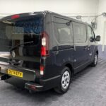 A black Renault Trafic Wheelchair Accessible Vehicle WAV that is for sale at Michael Harraway Cars in Weston super Mare. OU74 EFH 3