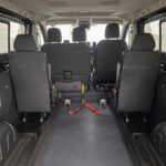 A black Renault Trafic Wheelchair Accessible Vehicle WAV that is for sale at Michael Harraway Cars in Weston super Mare. OU74 EFH 4