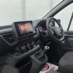 A black Renault Trafic Wheelchair Accessible Vehicle WAV that is for sale at Michael Harraway Cars in Weston super Mare. OU74 EFH 7