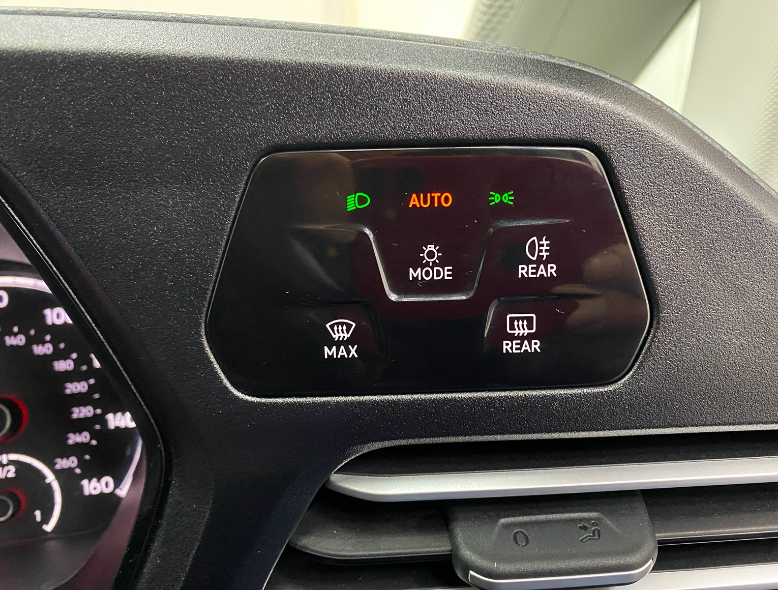 New shape Volkswagen Caddy Maxi in metallic Red that has been adapted to carry a wheelchair passenger. ND72 HOJ 20