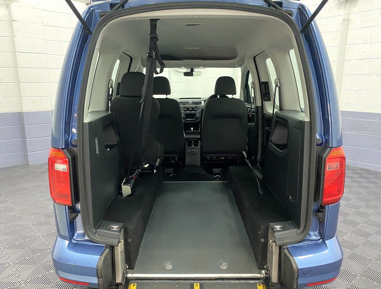 Volkswagen Caddy Life Petrol Automatic Wheelchair Accessible Vehicle that is For sale at Michael Harraway Cars in Weston super Mare. HD18 FD 11