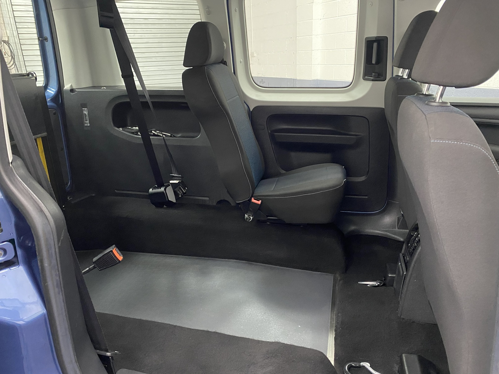 Volkswagen Caddy Life Petrol Automatic Wheelchair Accessible Vehicle that is For sale at Michael Harraway Cars in Weston super Mare. HD18 FD 16