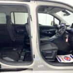 2020 Beige Peugeot Rifter Disabled accessible vehicle interior showing front seats and single rear seat SF70 KNX