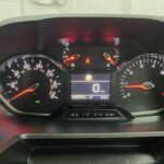 2020 Peugeot Rifter speedo showing the low mileage of 5970 miles. SF70 KNX
